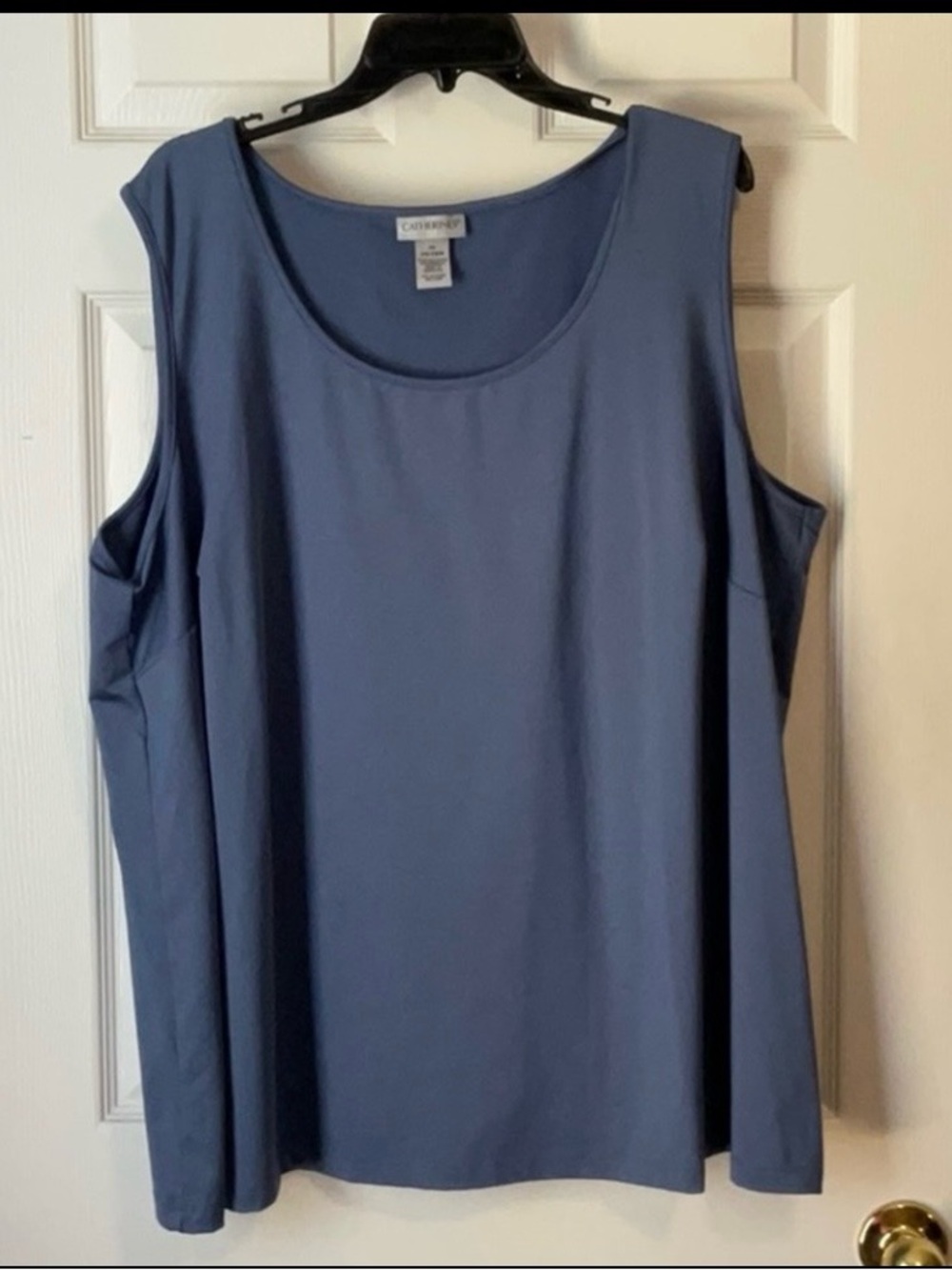 Catherines Blue Gray Tank Top
